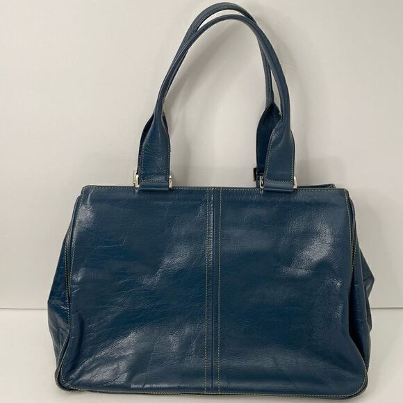 Kenneth Cole| Medium| Handbag | Blue| Several pockets - Picture 12 of 12